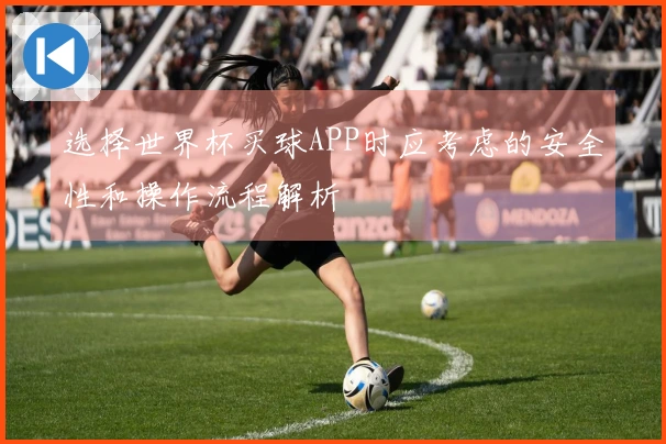 选择世界杯买球APP时应考虑的安全性和操作流程解析