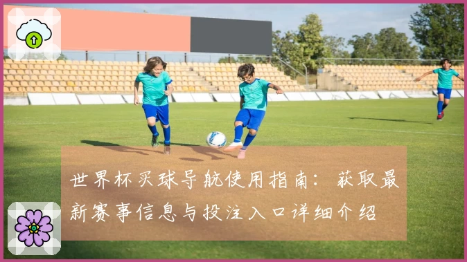 世界杯买球导航使用指南:获取最新赛事信息与投注入口详细介绍