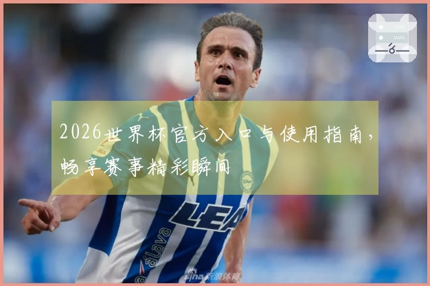 2026世界杯官方入口与使用指南，畅享赛事精彩瞬间