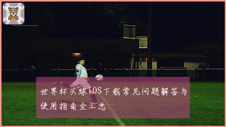 世界杯买球iOS下载常见问题解答与使用指南全汇总